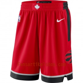 NBA Toronto Raptors Herren Shorts Rot 2018-19 Nike Swingman